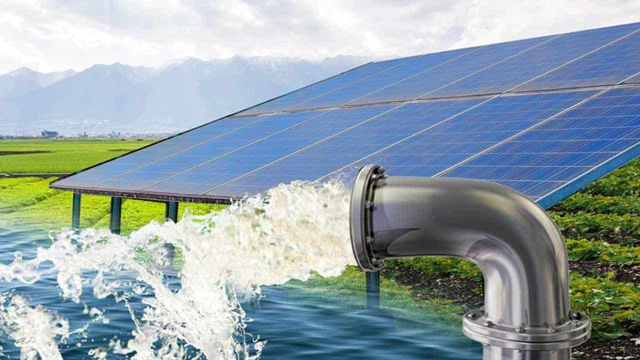 انواع مضخات المياه بالطاقة الشمسية